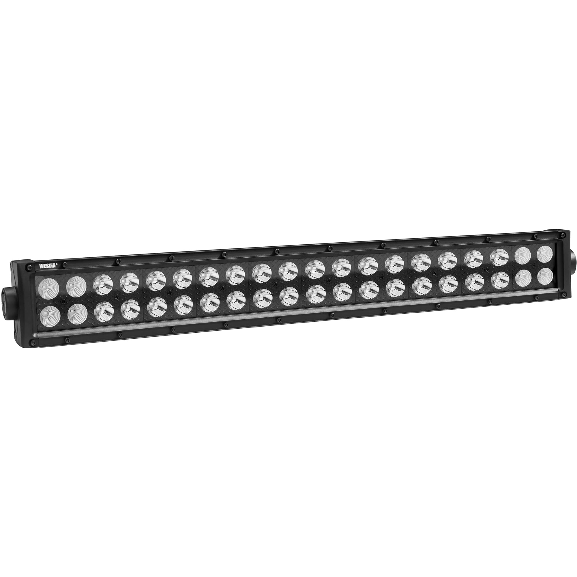 B-Force Westin 09-12212-40C Black Face 20 inch Double Row LED Light Bar with Combo Beam