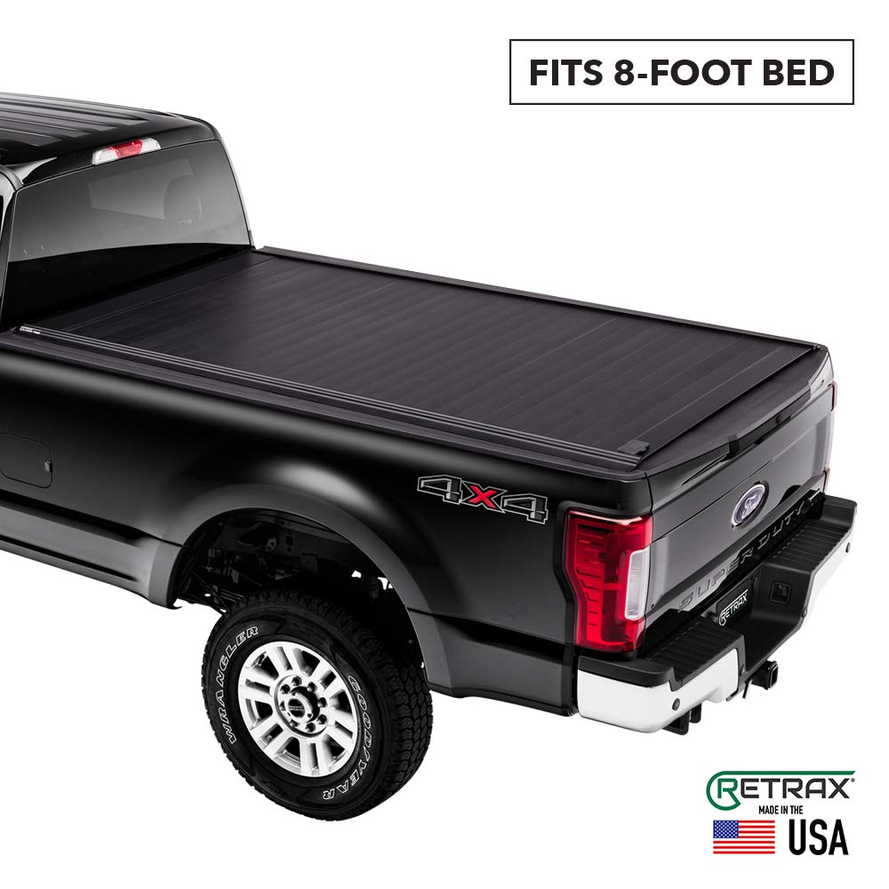 80233 RetraxPRO MX Retractable Truck Bed Tonneau Cover | Fits 2009 - 2018, 2019 - 2020 Classic Dodge Ram 1500, 2010-21 2500/3500 8' Bed (96.3")