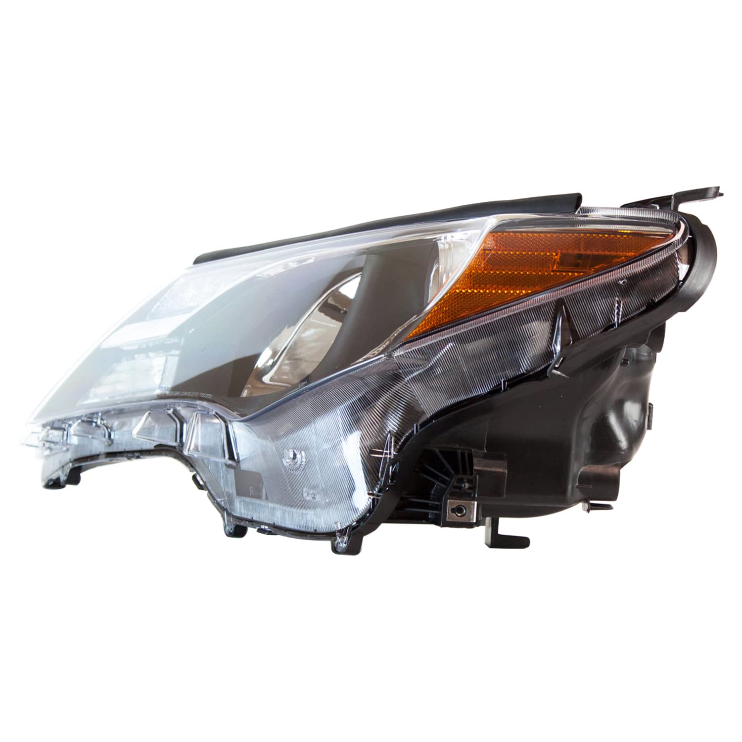 Left TYC Headlight Assembly Compatible with 2013-2015 Toyota Rav4