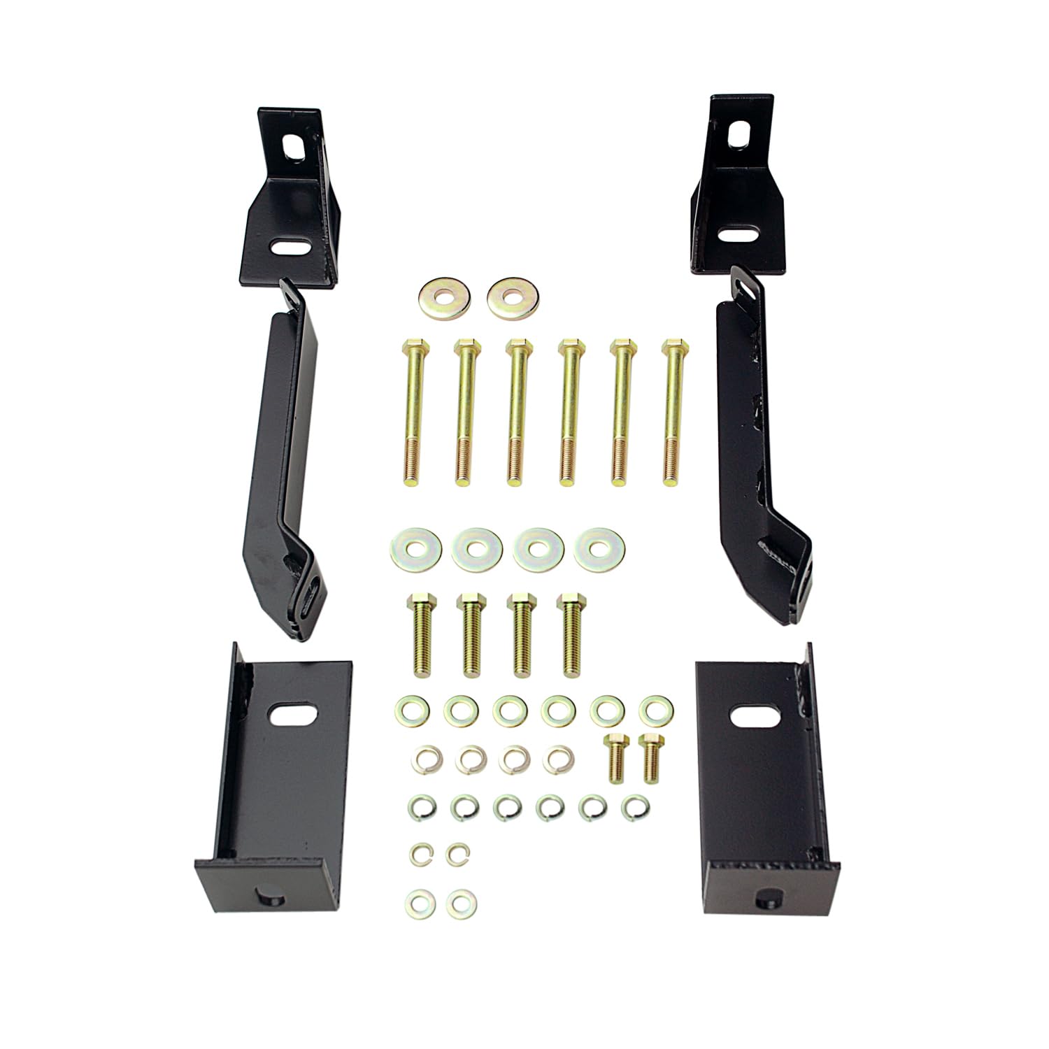 Westin E-Series 23-1955 3 Round Nerf Bars fits 1999-2013 Silverado Sierra 1500 2001-2006 1500HD 2001-2014 2500 3500HD Crew Cab Black Pair