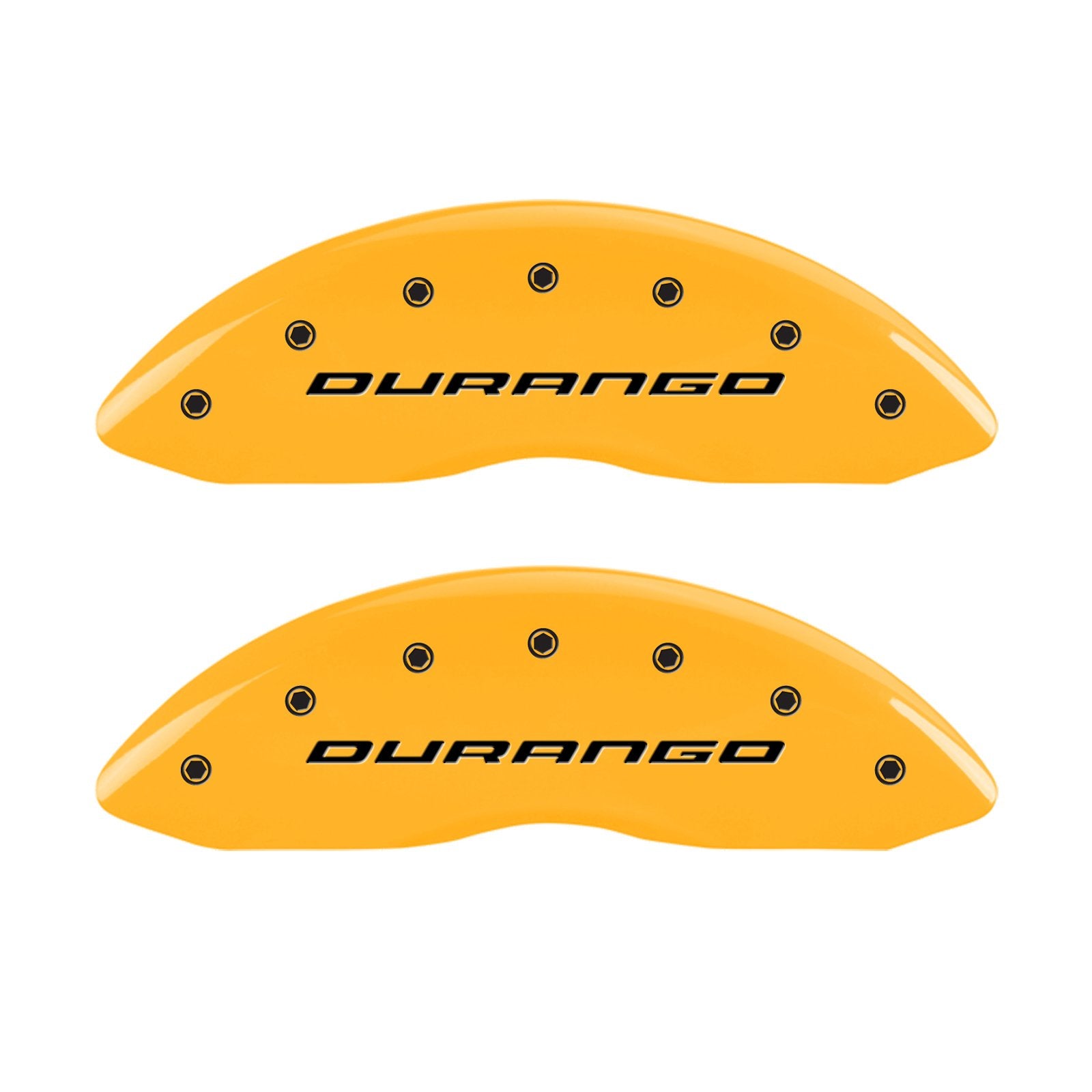 Caliper Covers MGP 12043SDG1YL, Yellow Caliper Cover