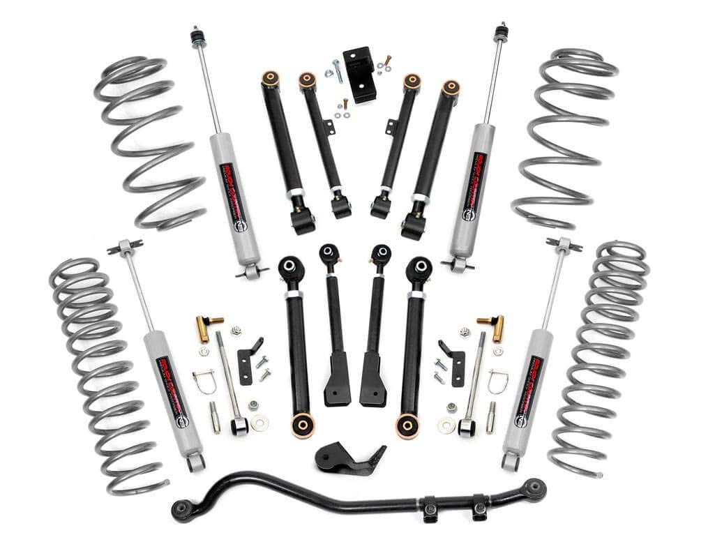 2.5" Rough Country Lift Kit for 1997-2006 Jeep Wrangler TJ | 4CYL - 61120