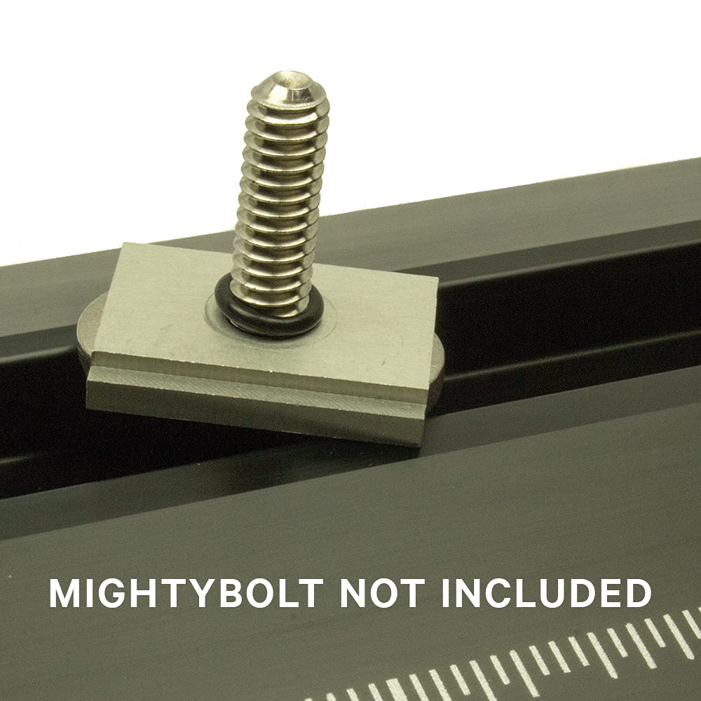 YakAttack UniTrack FeelFree Adapter – 1/2" MightyBolt & T-Bolt Compatibility | 1 Pack | Works with RAM & Scotty Accessories | for FeelFree, Jonny Boats, Seastream, 3 Waters Kayaks | Made in USA