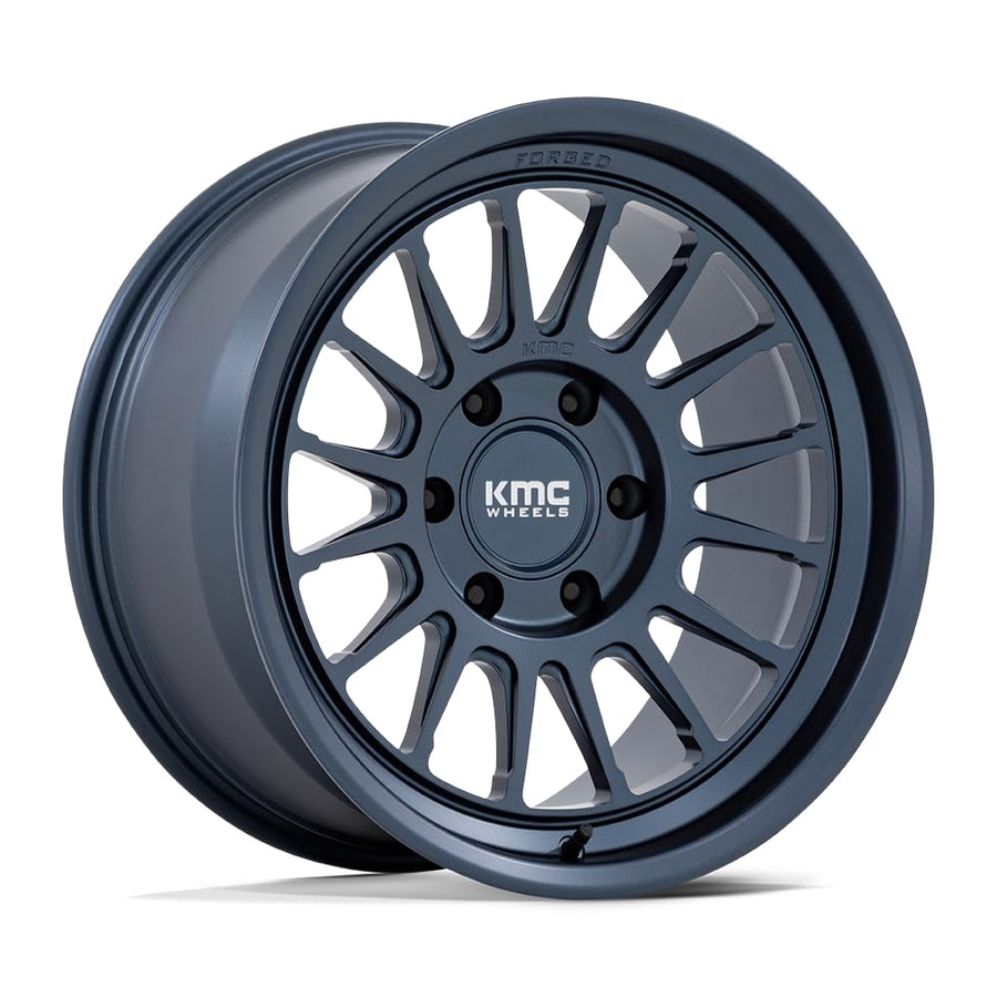 KMC MONOBLOCK IMPACT 17X8.5 6X5.54.36-10mm METALLIC BLUE - KM447LX17856810N