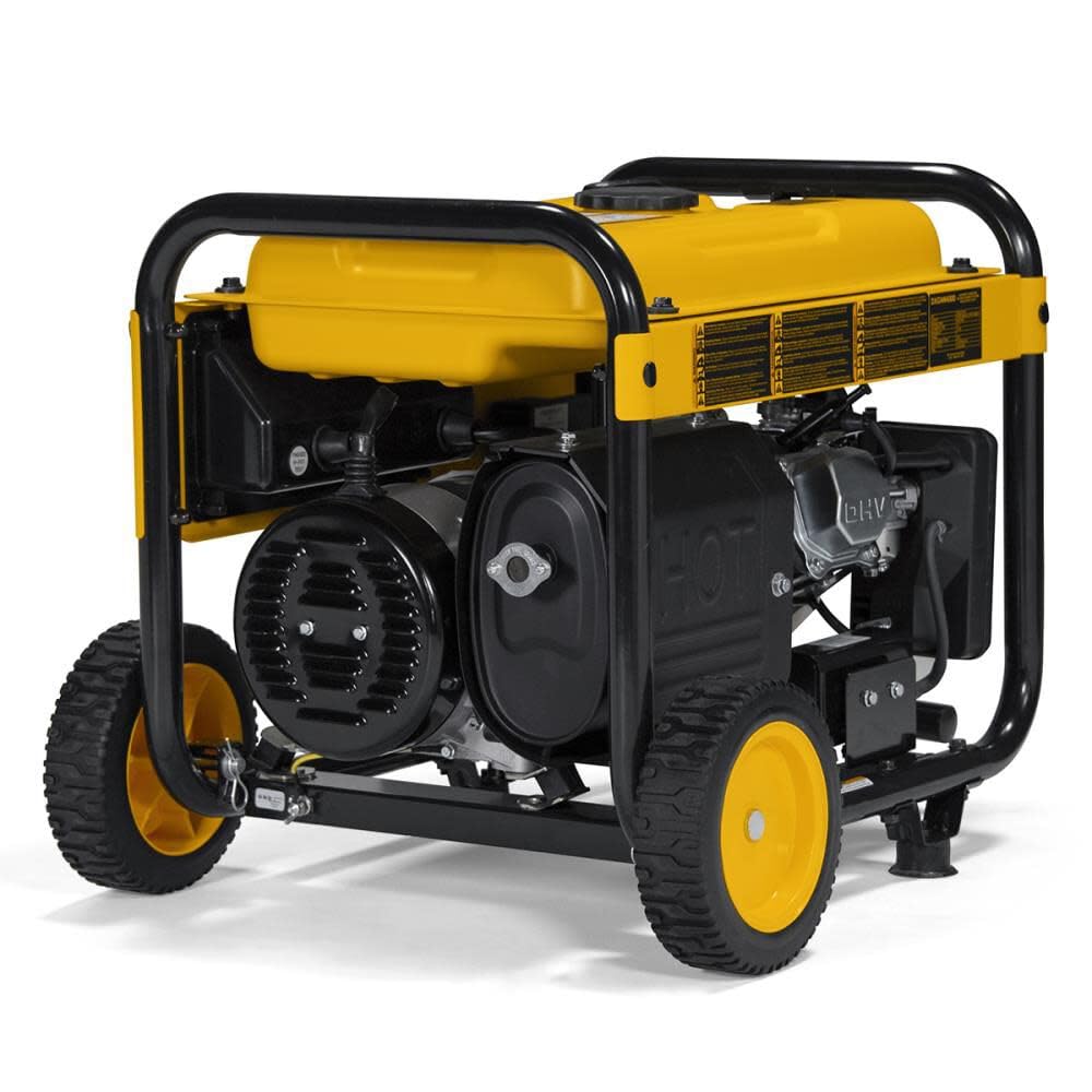 4,000-Watt DeWalt Portable Gas Generator - 223cc Engine - Idle Control - Heavy Duty Frame - Long Runtime - Emergency Power or Jobsite Ready - CO Protect - Durable Wheels