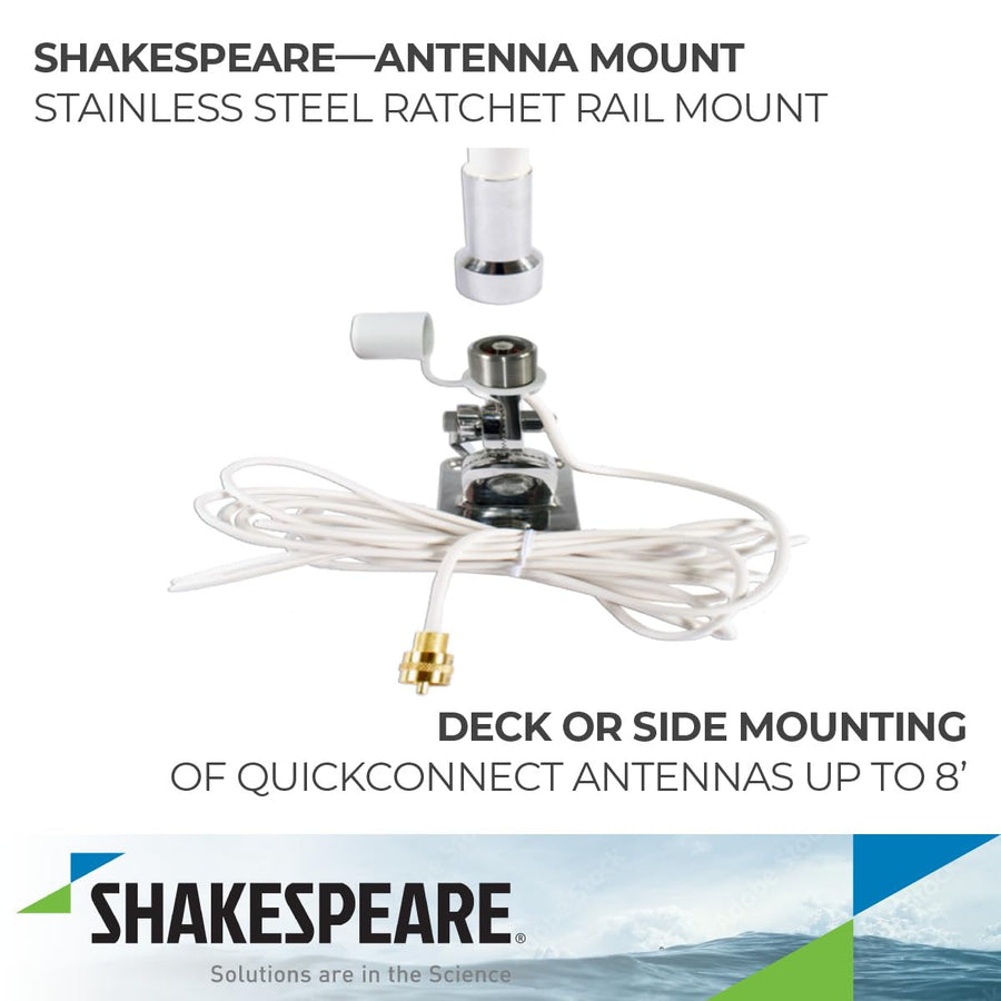 QuickConnect Shakespeare QCM-S Stainless Steel Mount