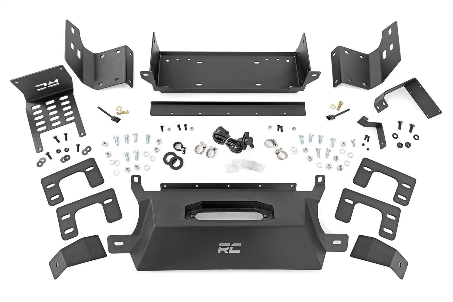 Hidden Winch Bumper Rough Country for 2021-2024 Ford Bronco | All Models - 51065