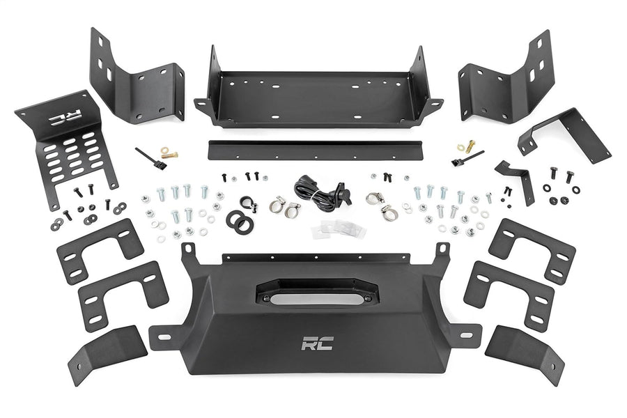 Hidden Winch Bumper Rough Country for 2021-2024 Ford Bronco | All Models - 51065