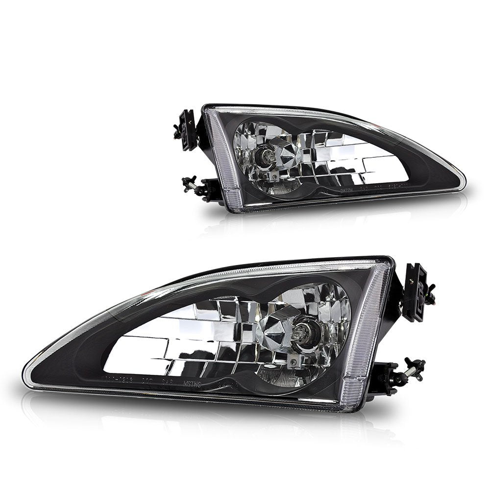 Compatible Winjet with [1994 1995 1996 1997 1998 Ford Mustang Cobra] Headlights