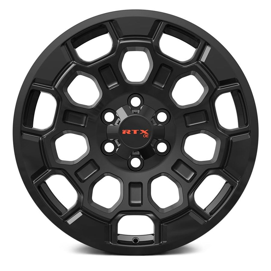 TY-03 RTX Custom Wheel - 20x9, 35 Offset, 6x139.7 Bolt Pattern, 95.1mm Hub - Satin Black Rim