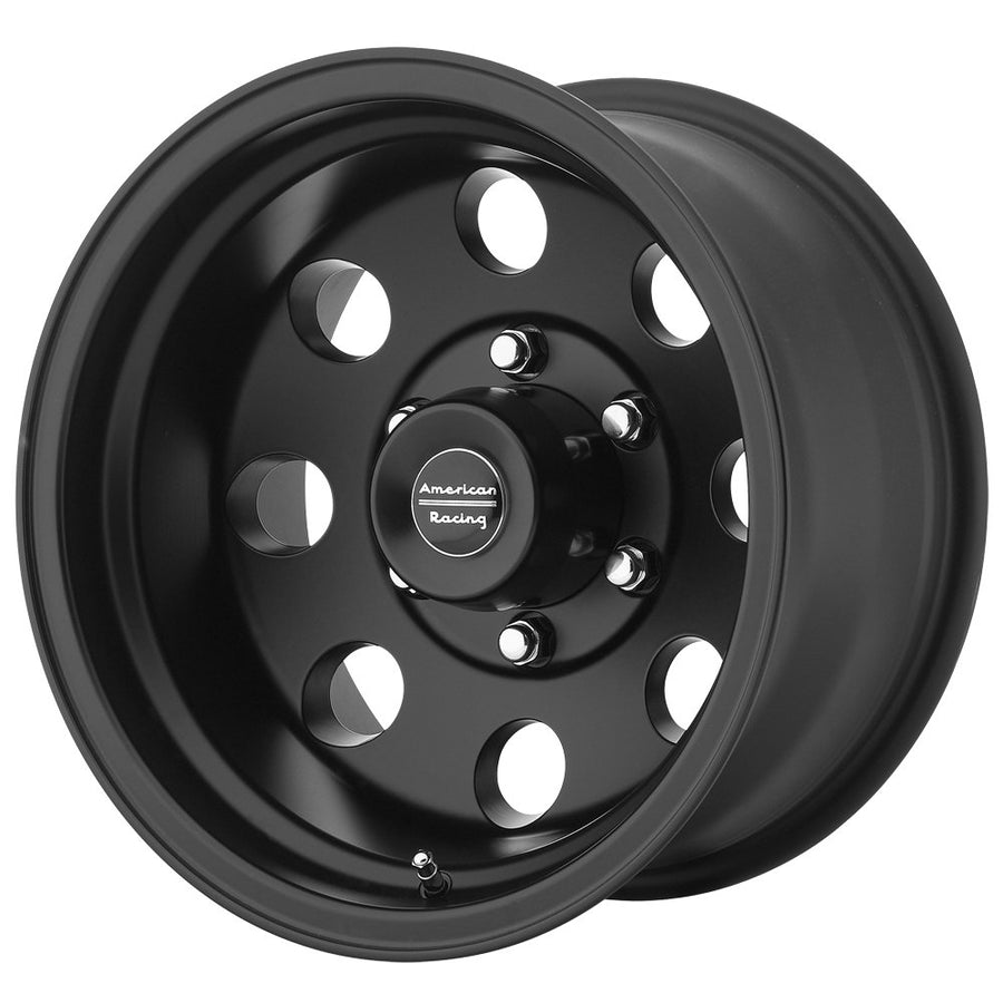 AR172 BAJA American Racing 17X9 5X5.5 4.53 -12mm SATIN BLACK - AR1727985B