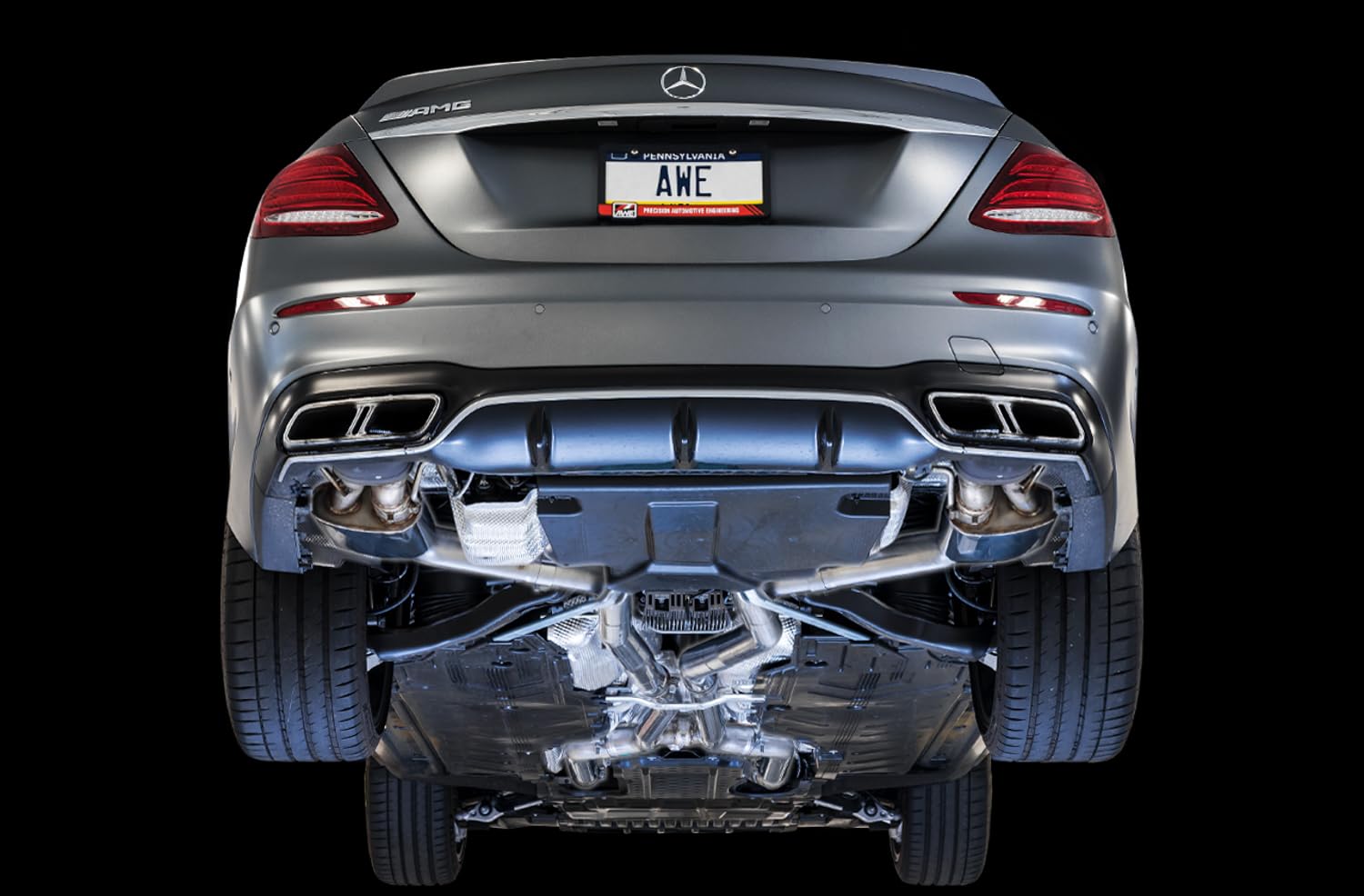 Mercedes-Benz W213 AWE Tuning AMG E63/S Sedan/Wagon SwitchPath Exhaust System - for DPE Cars - 3025-31044
