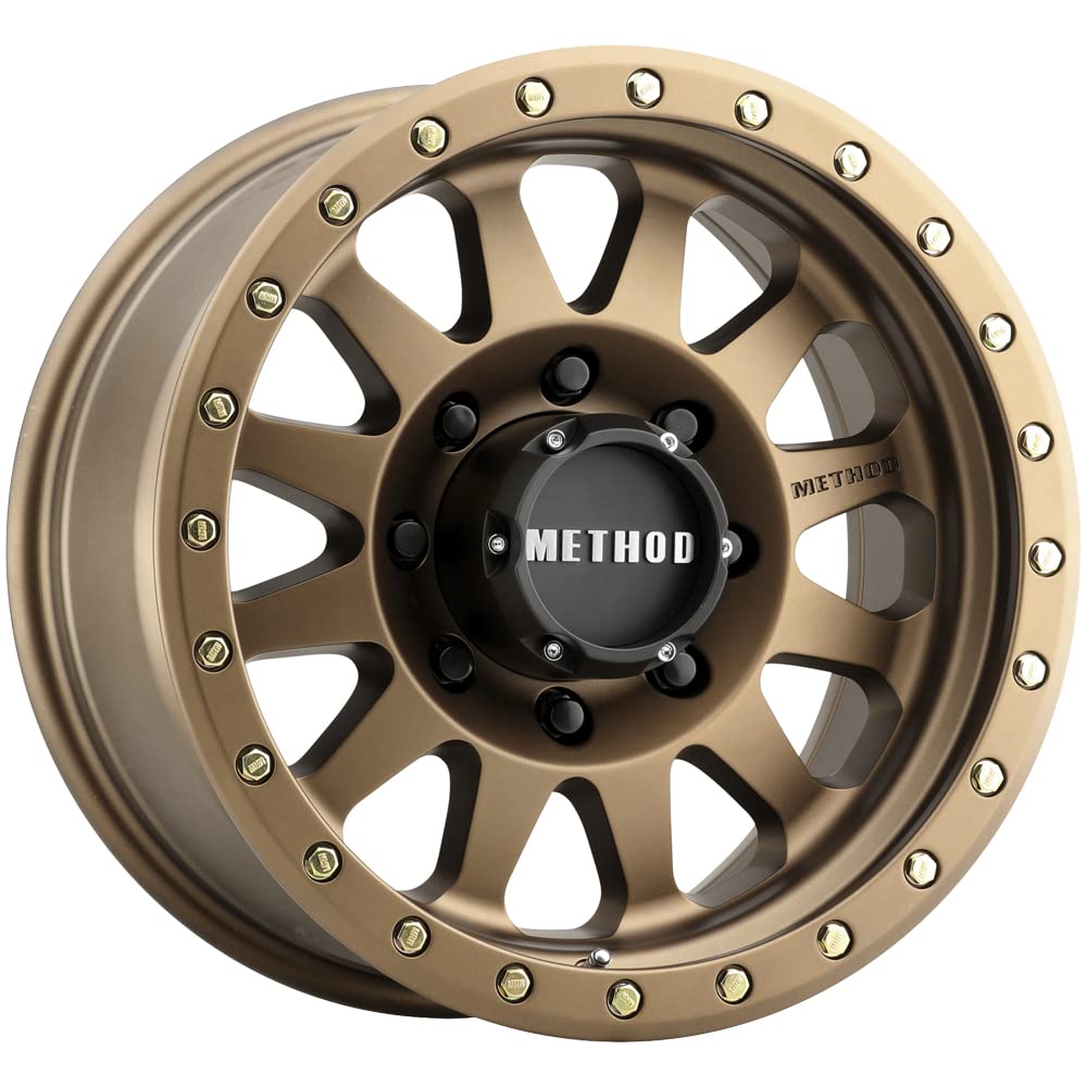 MR304 Double Standard Method Race Wheels, 17x8.5, 0mm Offset, 8x6.5, 130.81mm Centerbore, Method Bronze, MR30478580900