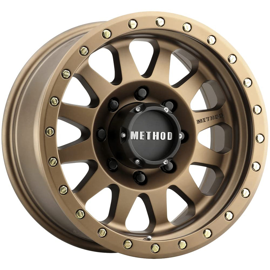 MR304 Double Standard Method Race Wheels, 17x8.5, 0mm Offset, 8x6.5, 130.81mm Centerbore, Method Bronze, MR30478580900
