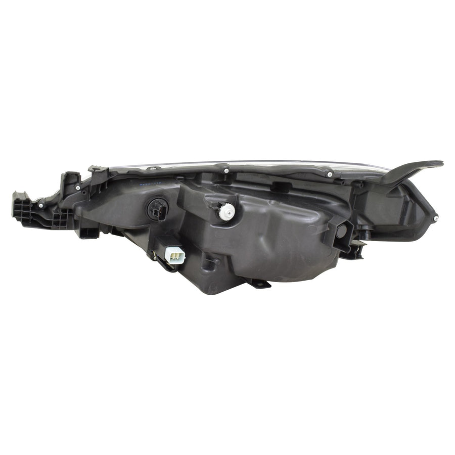 Right TYC Headlight Assembly Compatible with 2017-2019 Toyota Corolla