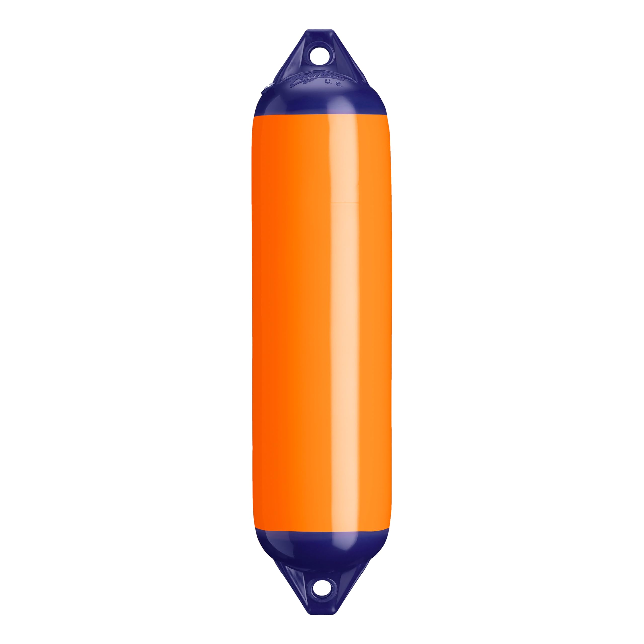 Polyform F-Series Boat Fender Standard F-1 Blue Ropehold - Orange