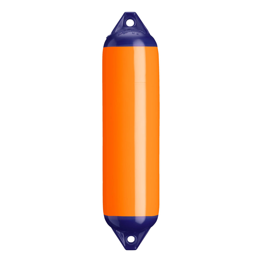 Polyform F-Series Boat Fender Standard F-1 Blue Ropehold - Orange