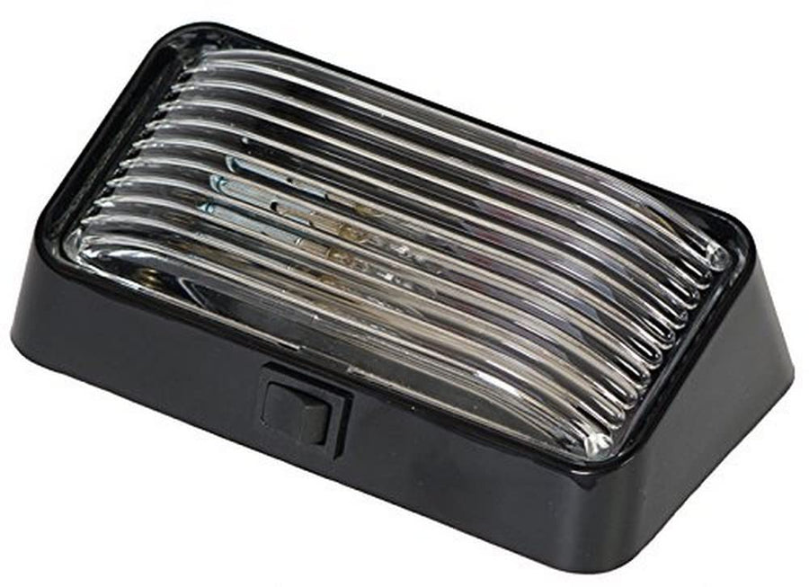 Arcon Clear Porch/Utility Light with Off-White Base 51308