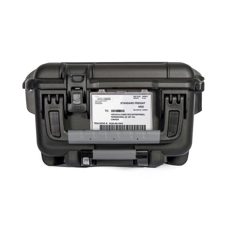 Wheeled Nanuk 962 Waterproof Hard Case with Padded Divider, Black