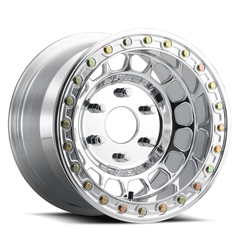 Method Race Wheel 15x10" UTV Beadlock 6x5.5, 0mm offset 5.57" Backspace, MR413510601155B