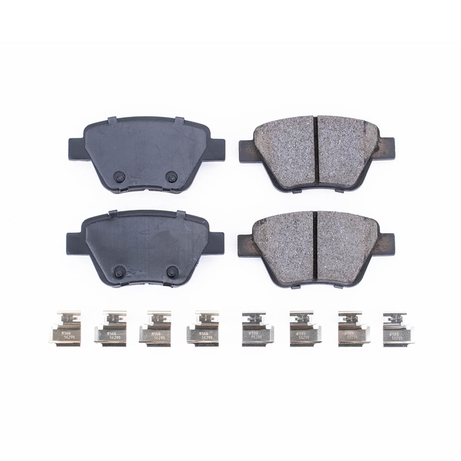 Power Stop Brake Kit Front For Audi A3 2010-13 |A3 Quattro 2010-13 |Volkswagen Beetle 2012-13 |Eos 2011-16 |Golf 2010-14 - Ceramic Brake Pads With Installation Hardware, 17-1456