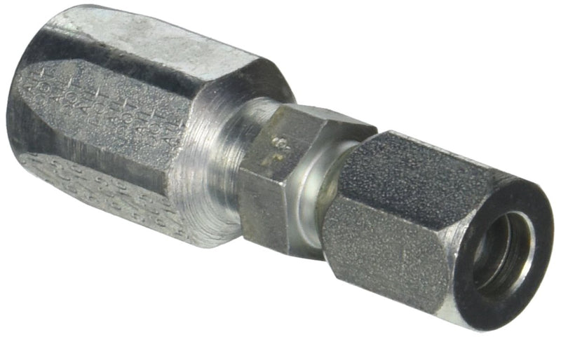 6C5-6RMFA Gates Field Attachable for C5C, C5D and C5M Hose, SAE Male Flareless Assembly, Steel, 5/16" ID