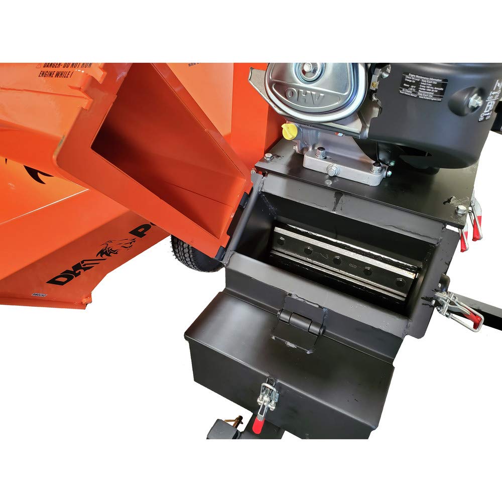 Detail K2 14 HP 6 in. Cyclonic Wood Chipper Shredder with CH440 Command PRO Commercial Gas Engine