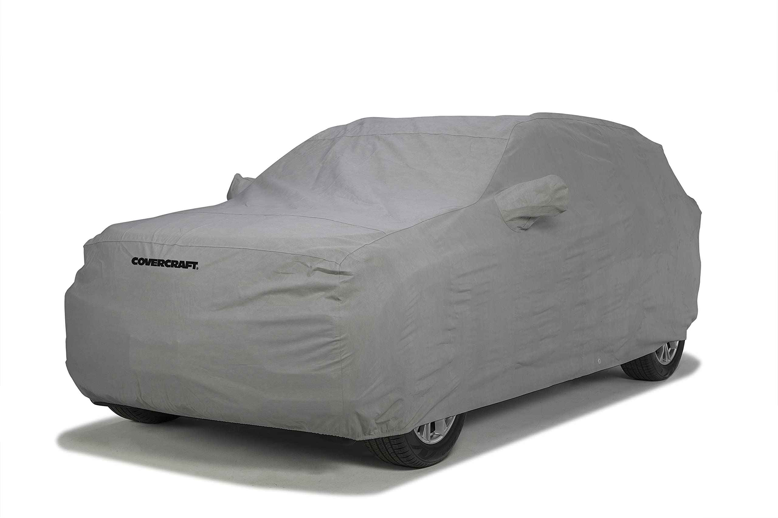 Covercraft 3-Layer Custom Moderate Climate Car Cover | C17124MC | Compatible with: 2010-2014 Ford Mustang (all Models) | Gray