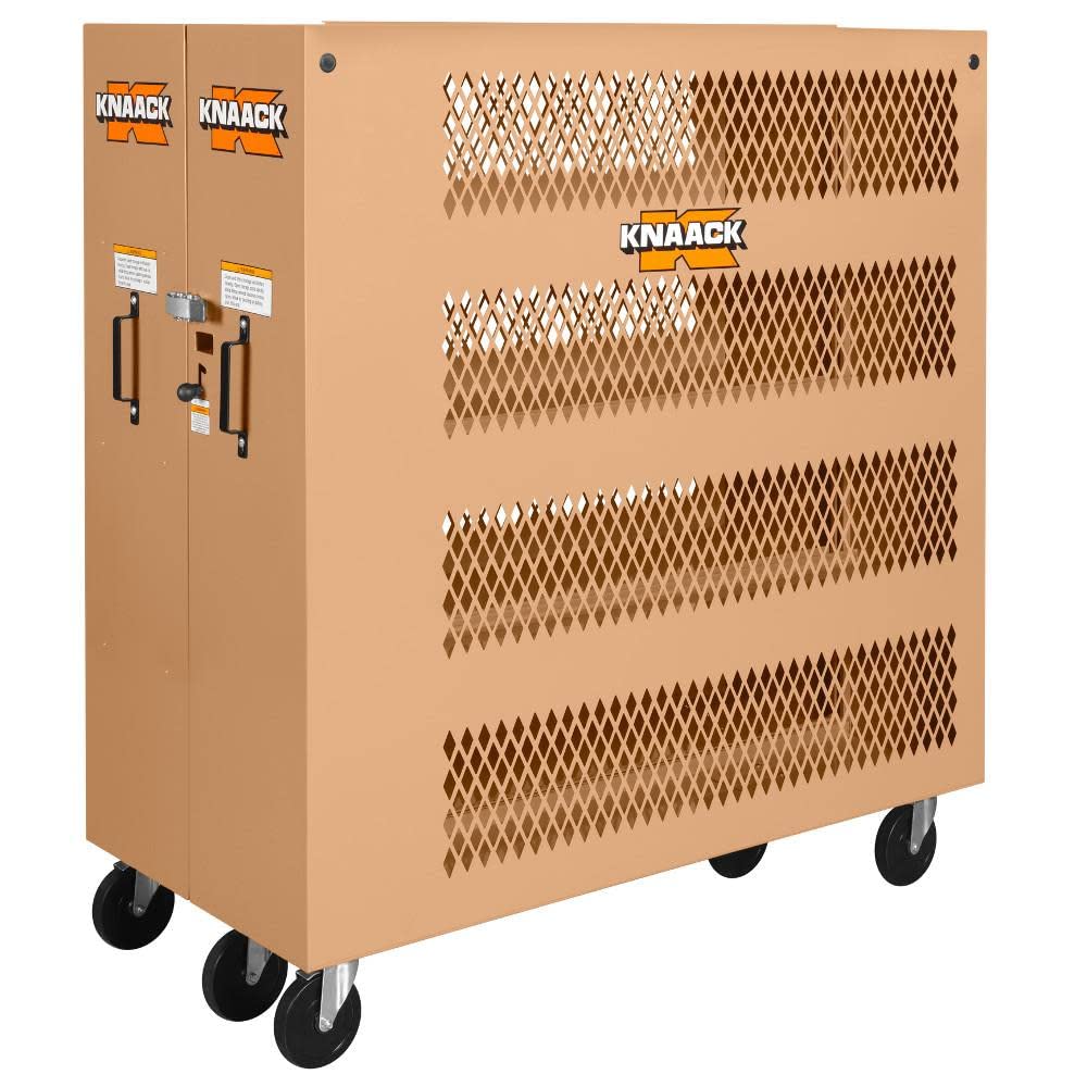 Jobsite Storage Cabinet KNAACK,53"Wx30"Dx65"H