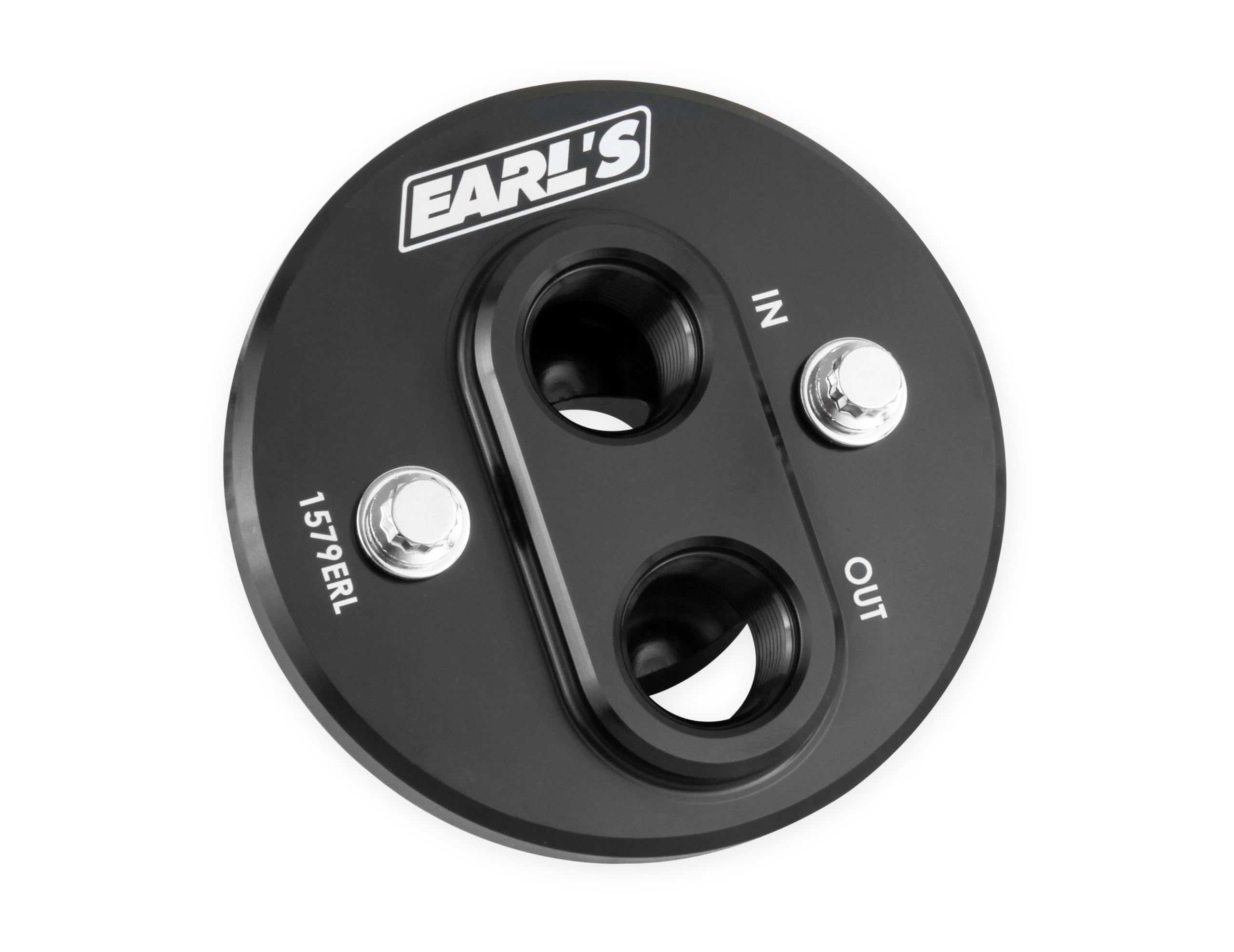 Remote Earl's Oil Filter Adapter 1579ERL, Black