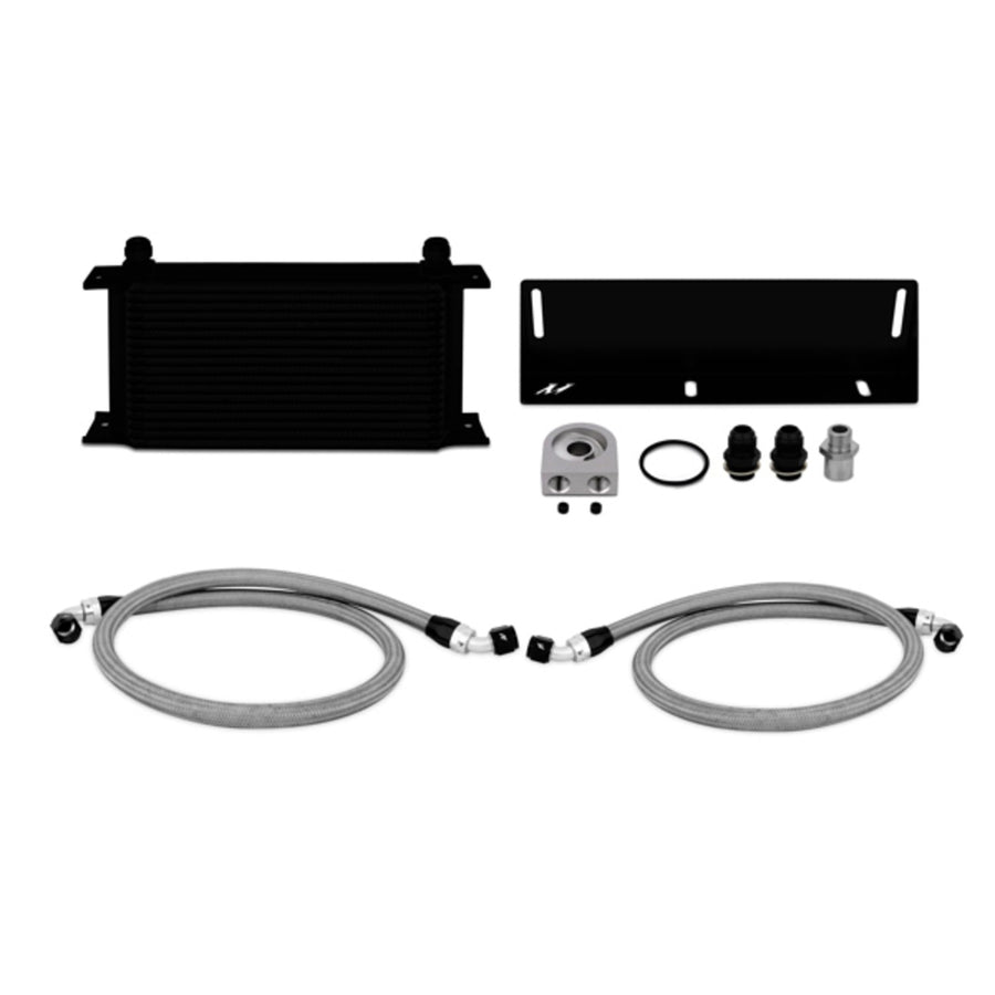 Mishimoto Oil Cooler Kit MMOC-MUS-79BK Fits Ford Mustang 5.0 1979-1993 Black