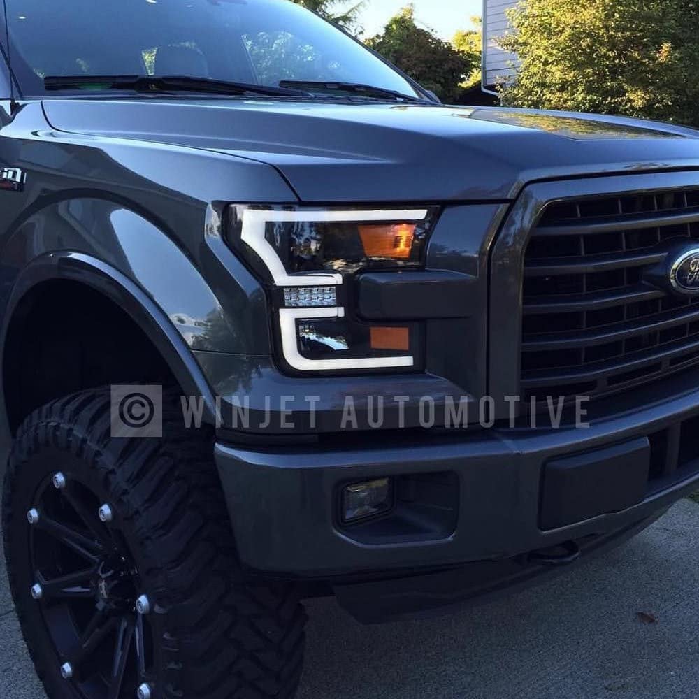 Winjet Driving LED Fog Lights Compatible with Ford [2015 2016 2017 2018 F-150] [2017-2018 F250 F350 F450 Super Duty]