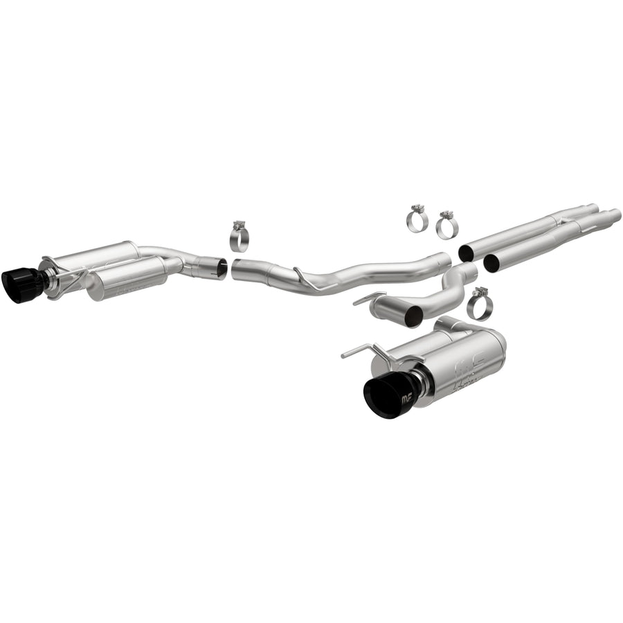 Performance MagnaFlow Exhaust System 19645: Competition Series, Cat-Back, Compatible with 2024-2025 Ford Mustang