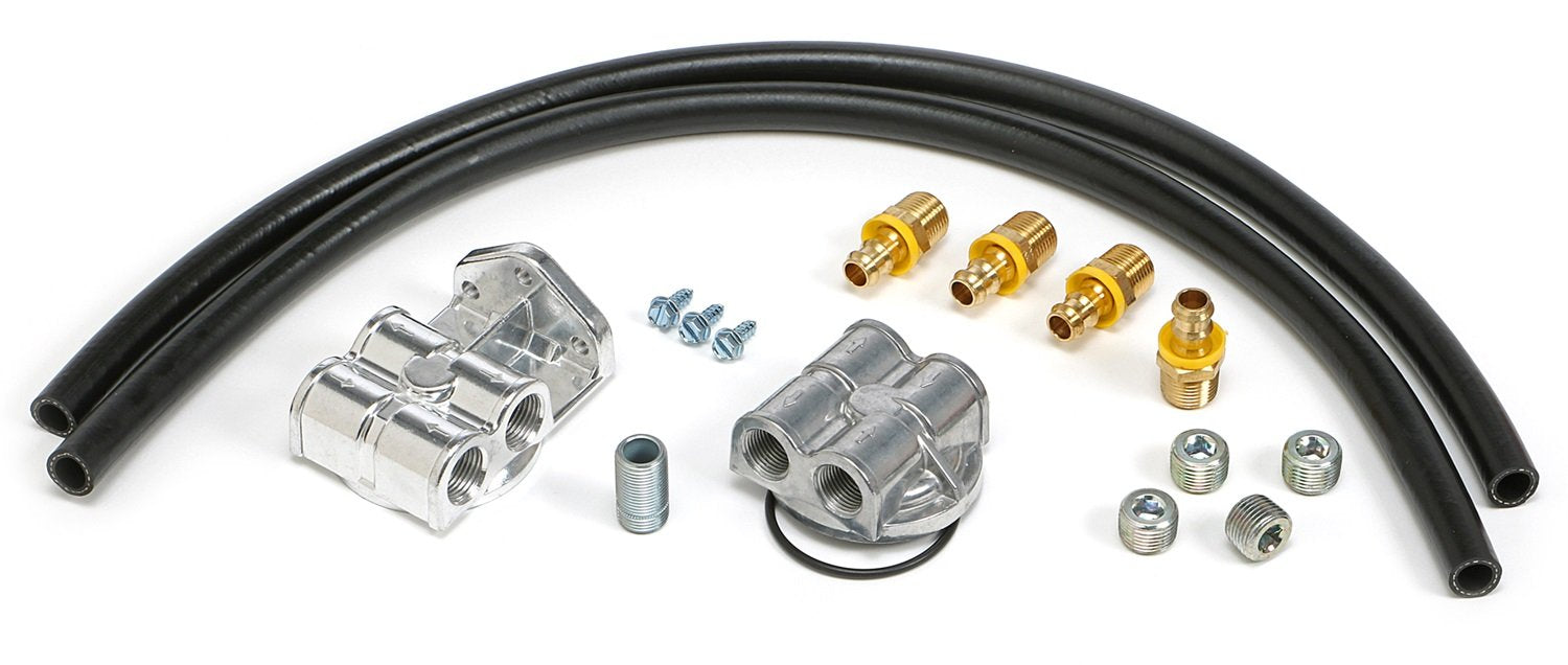 OIL FILTER RELOCATION KIT TRANS-DAPT PERFORMANCE 90 Degree/Horizontal (1820)