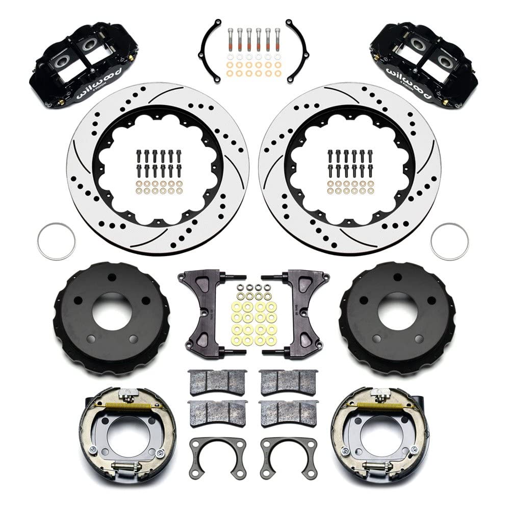 Rear P-Brk Kit, FNSL4R 14.00", Drilled