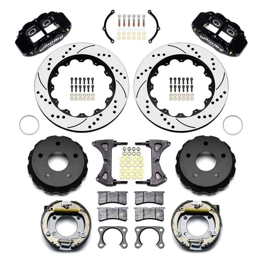 Rear P-Brk Kit, FNSL4R 14.00", Drilled