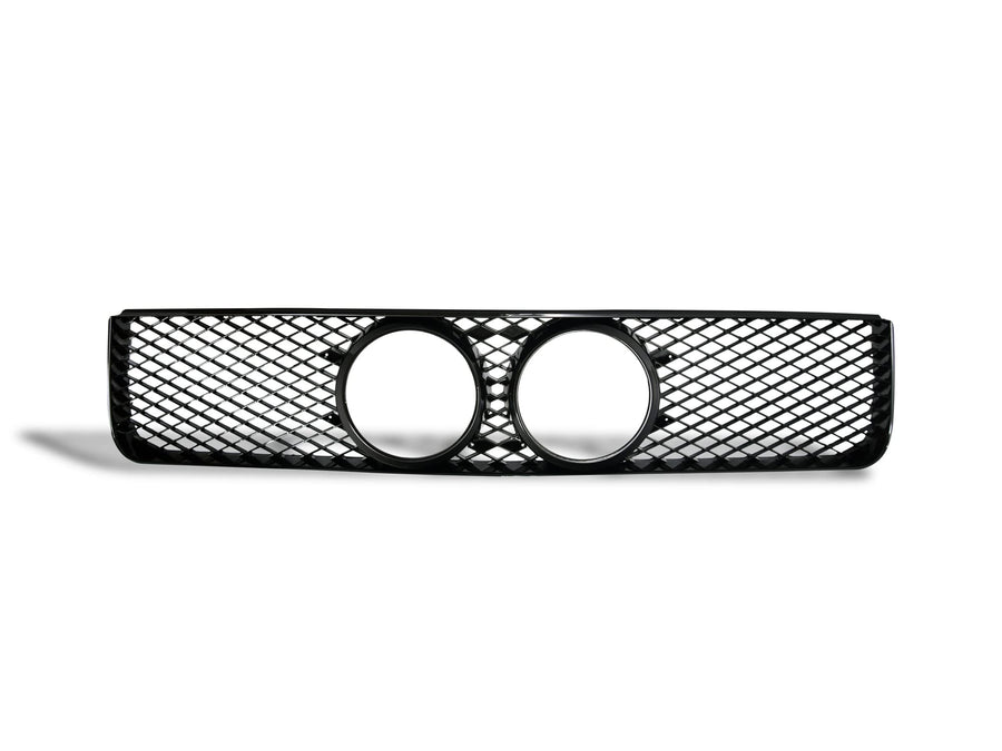 GT Style Armordillo USA Front Hood Grille - Gloss Black Fits 2005-2009 Ford Mustang GT