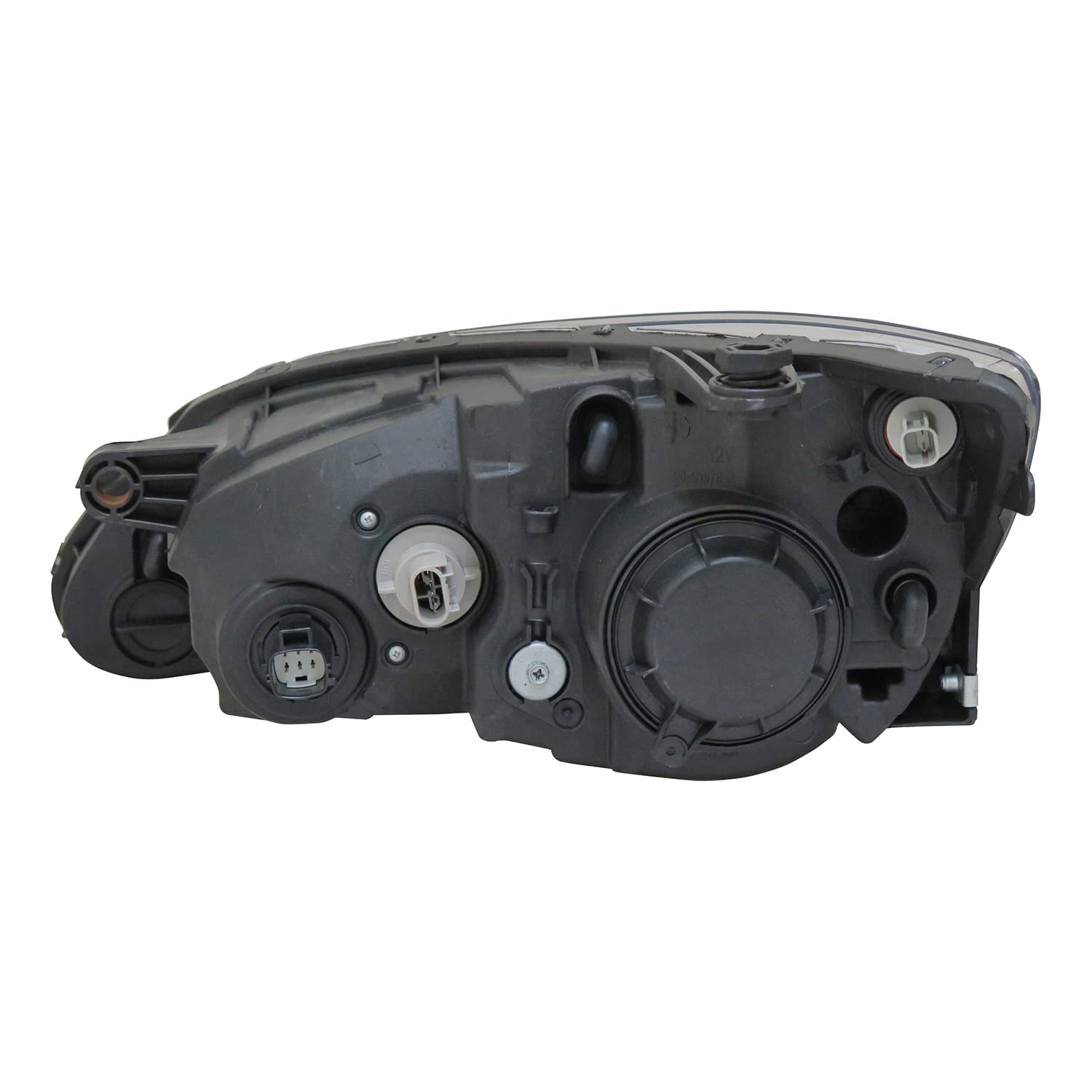 Right TYC Headlight Assembly Compatible with 2011-2014 Chrysler 200