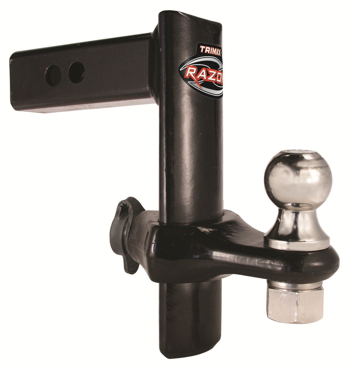 8" Trimax TRZ8PB Black Powder Coat Drop Hitch