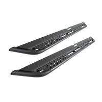 Dominator Xtreme DT Side Steps | Go Rhino 73" Mild Steel, Textured Black | DT60073T