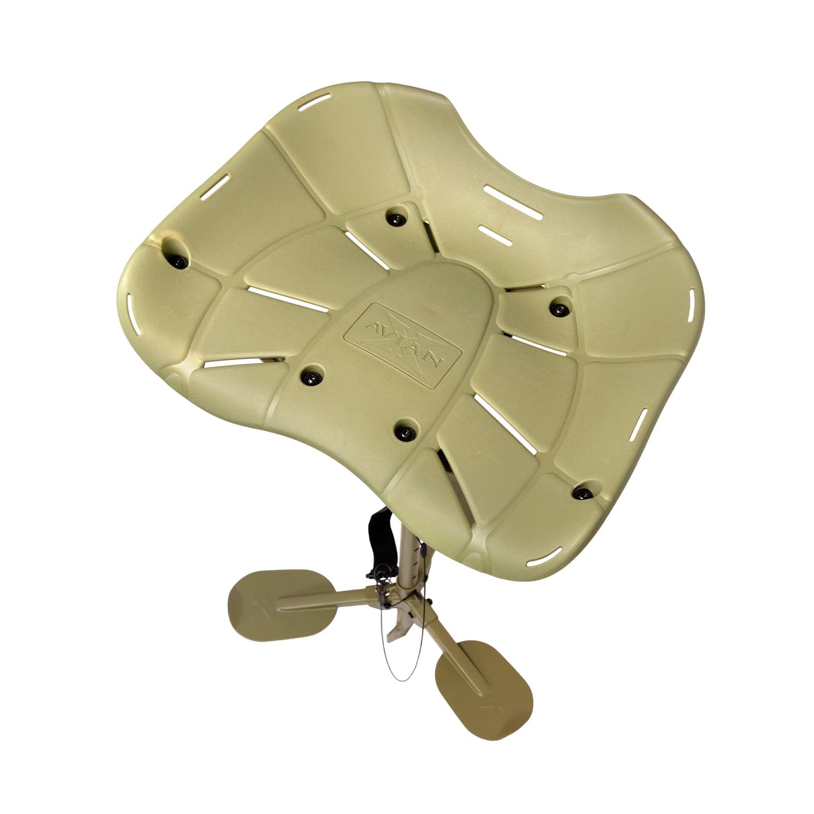 Ergo Ultimate Avian-X Marsh Seat for Waterfowl Hunting - Ergonomic Lightweight Durable Solid Stable Adjustable Rotating Supportive Pressure-Relieving Stool with Carry Sling