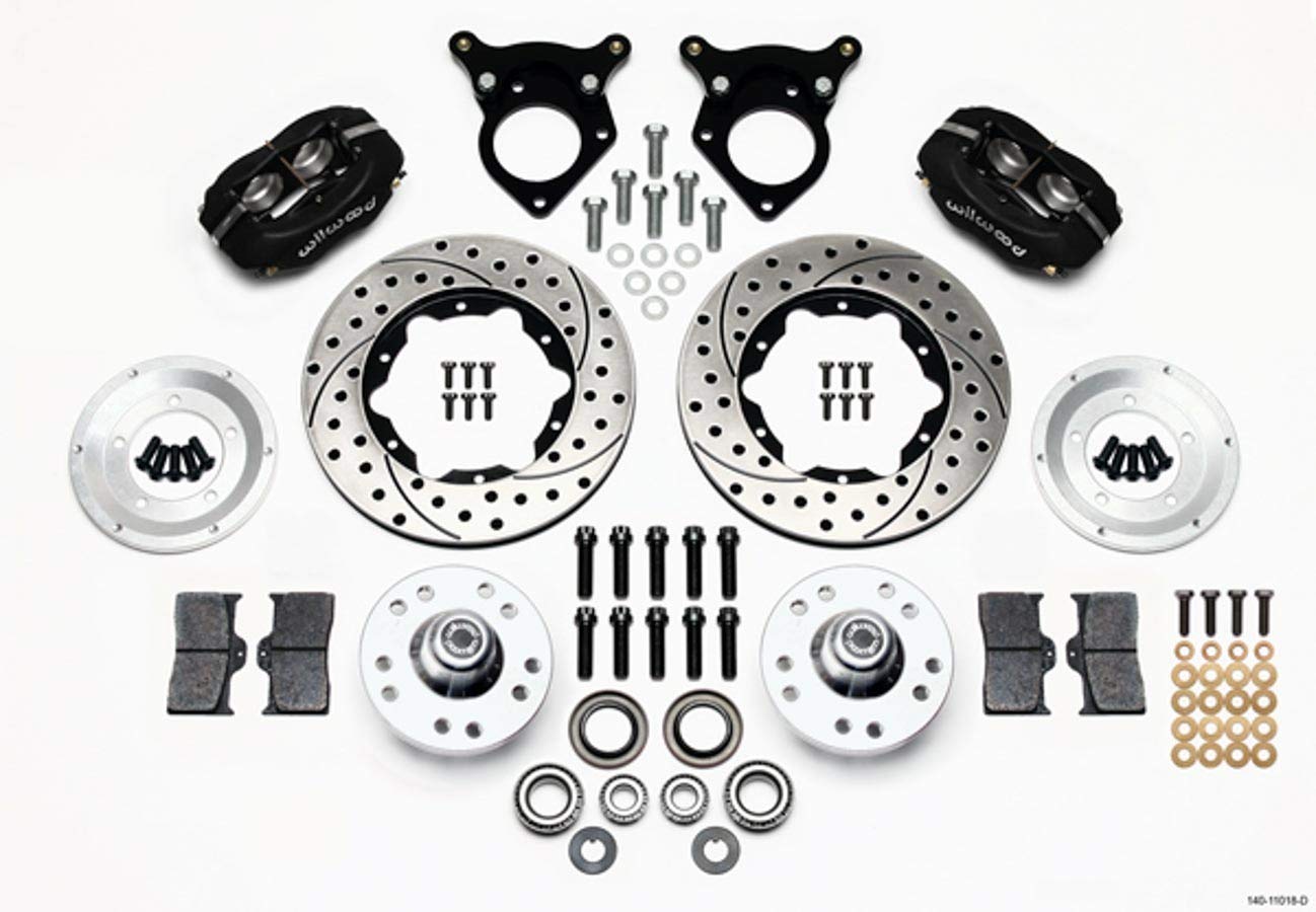 Pro Series Wilwood 140-11018-D Front Brake Kit for Ford Mustang