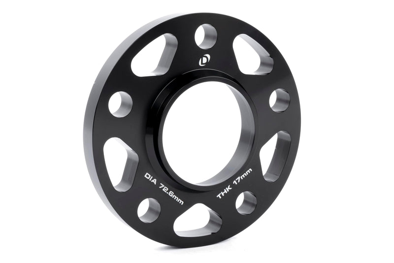 Dinan Wheel Spacers D210-2042 5x120 Bolt Circle - 72.6mm Center Bore - 17mm Thick - Pair