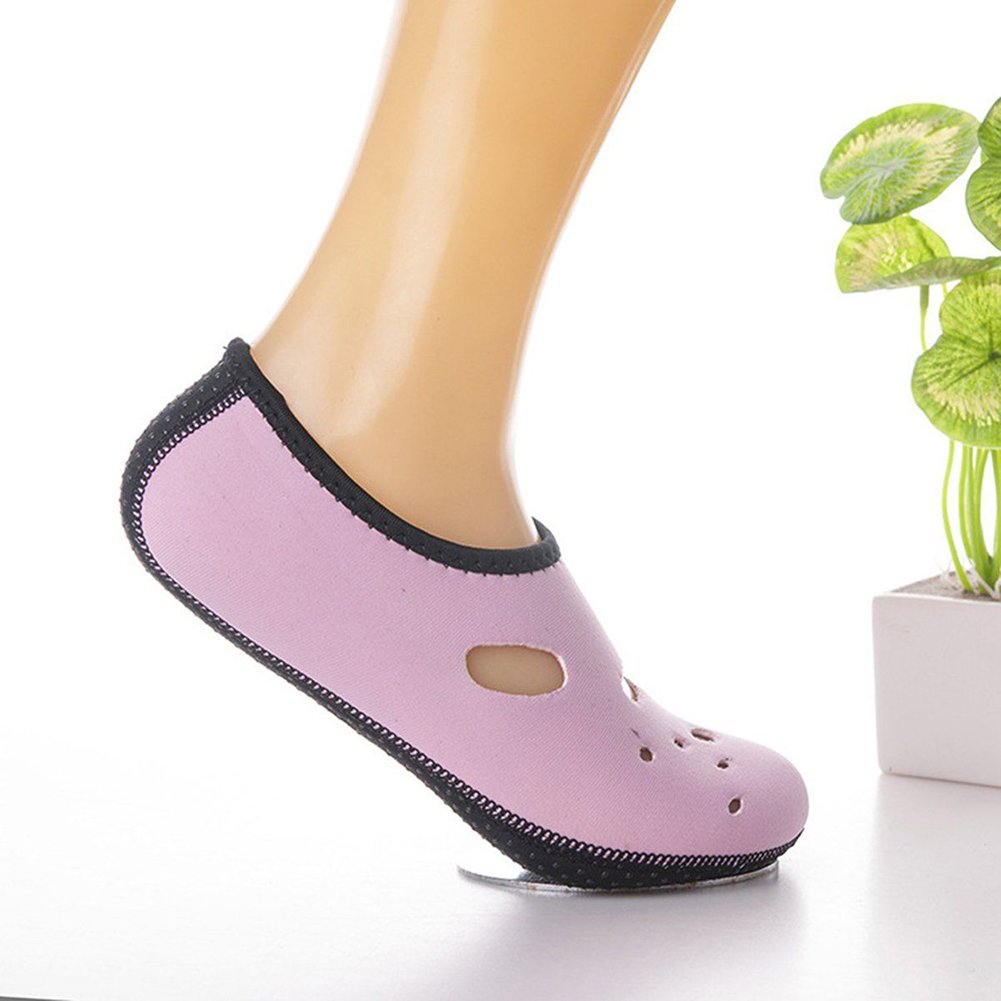 2019 New Kathleen0 Diving Socks 3mm Neoprene Diving Scuba Surfing Swimming Socks Water Sports Dry-Quickly Snorkeling Boots(XS 33-34Pink)