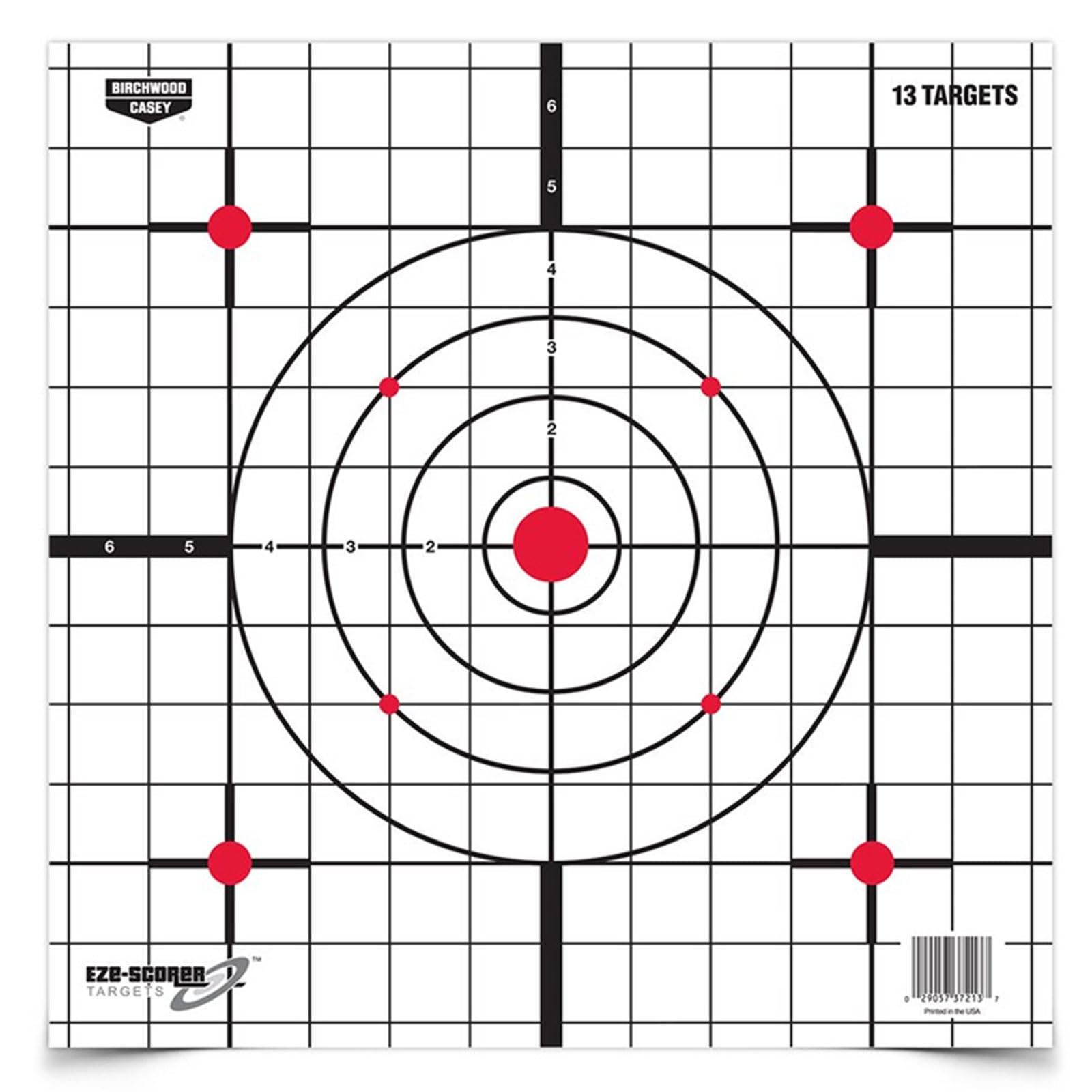 12" Birchwood Casey Plain Paper Target Sight-In