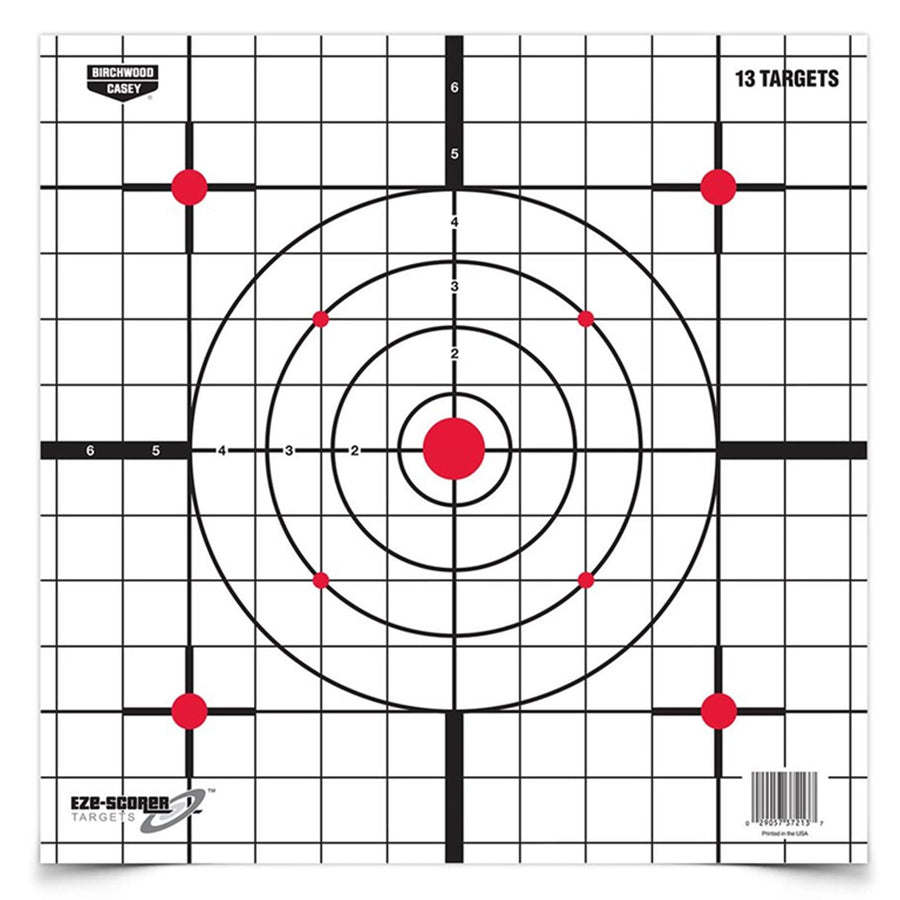 12" Birchwood Casey Plain Paper Target Sight-In