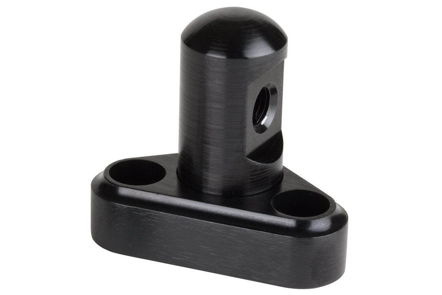 Black Finish Lokar XTCB-40TP3 Triple Stud Billet Aluminum Bracket for Tuned-Port Injection