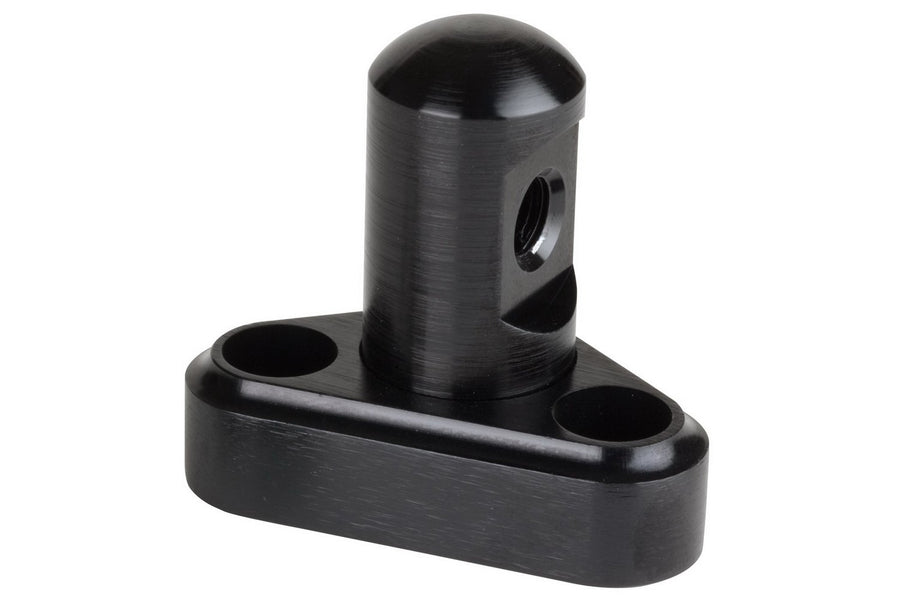 Double Stud Lokar XTCB-40TP2 Black Finish Billet Aluminum Bracket for Tuned-Port Injection