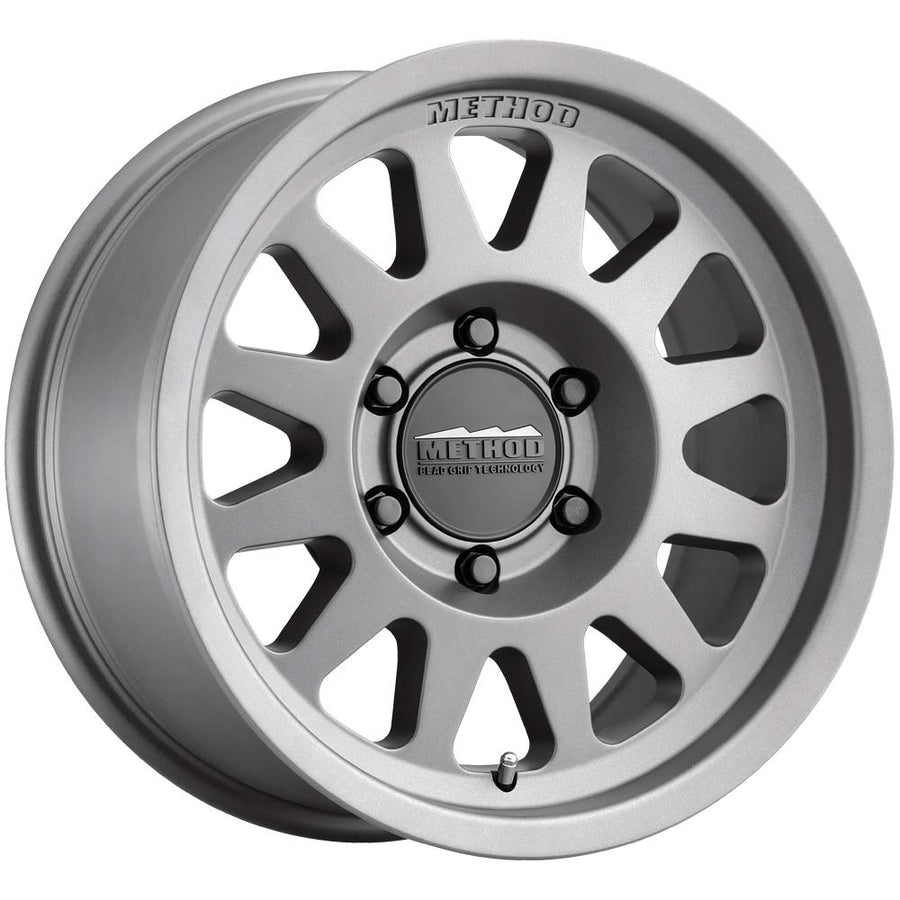 704 HD Method Race Wheels Titanium Wheel (17 x 9. inches /8 x 6 mm, 18 mm Offset)