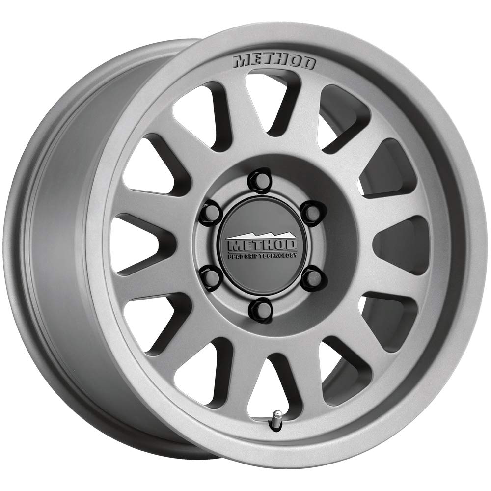 704 HD Method Race Wheels Titanium Wheel (17 x 9. inches /8 x 170 mm, 18 mm Offset)